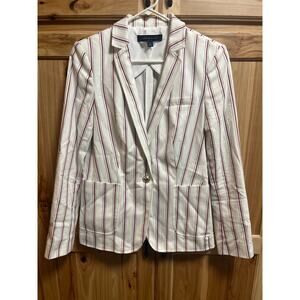 Tommy Hilfiger Women’s Pinstripe Blazer Size 8